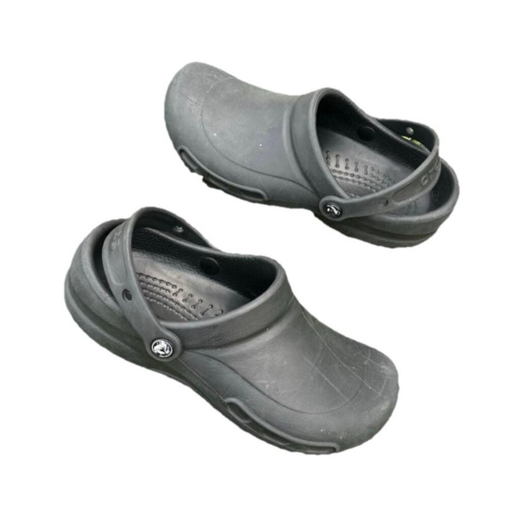 Crocs Bistro Adult Unisex Work Clogs Size M6 W8 Black